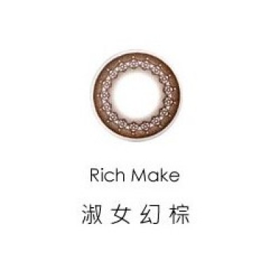Seed Eye Coffret 1 Day UV 隱形眼鏡 (淑女幻棕)